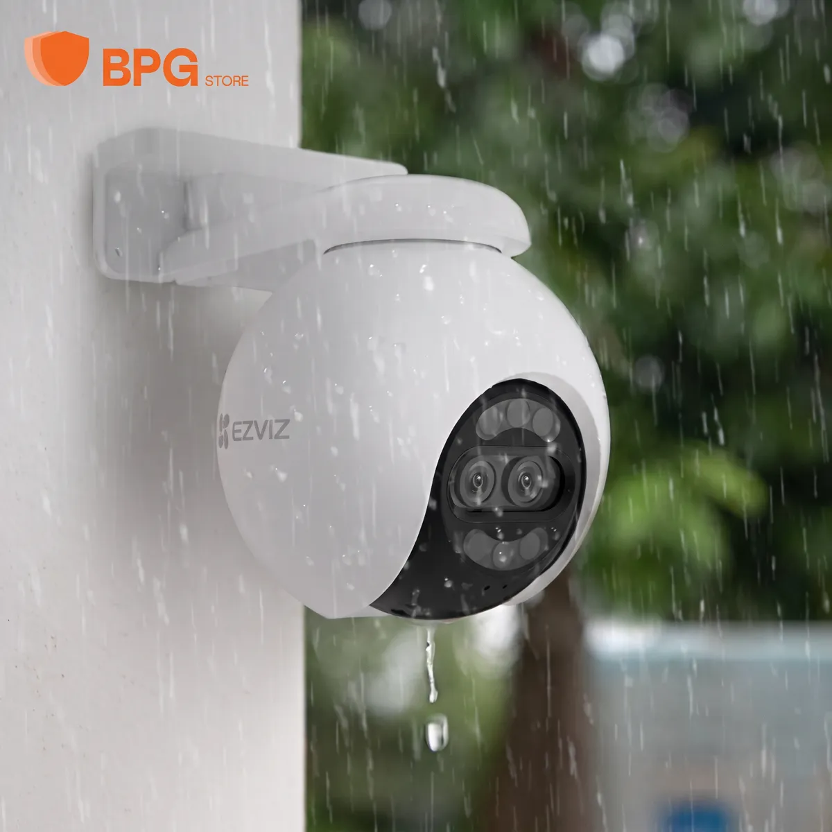كاميرا واي فاي ذكية بدوران 360° بعدستين خارجية 8 ميجا – EZVIZ CS-H80x-R100-8G82WKFL – صورة 5 – EZVIZ