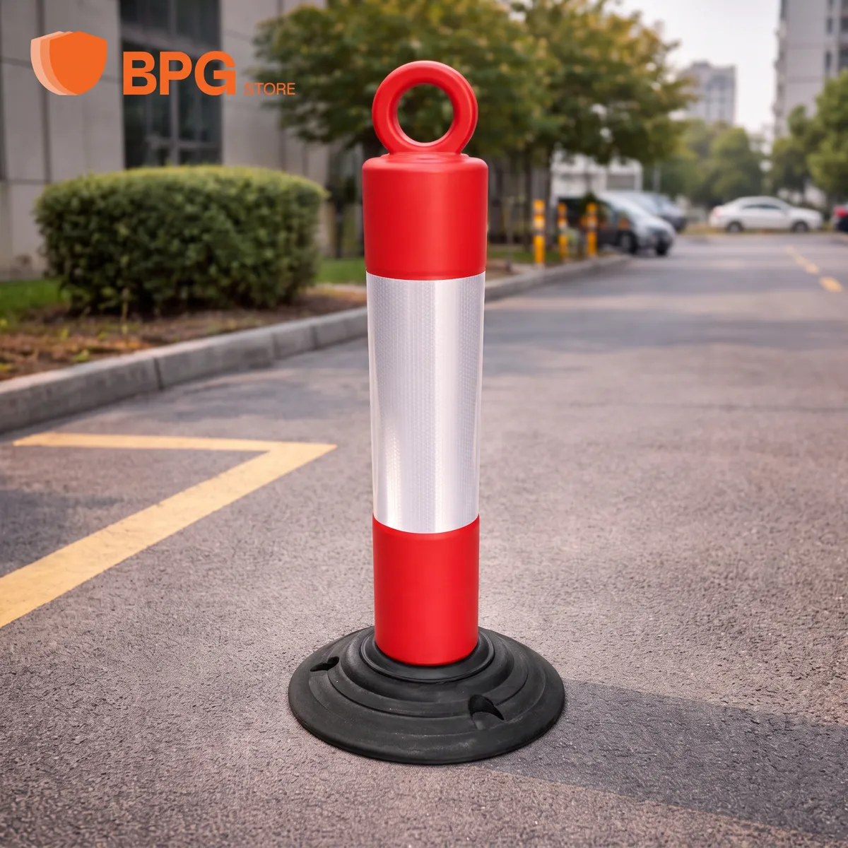 عمود حاجز مروري مرن (Bollard) 75 سم – صورة 4