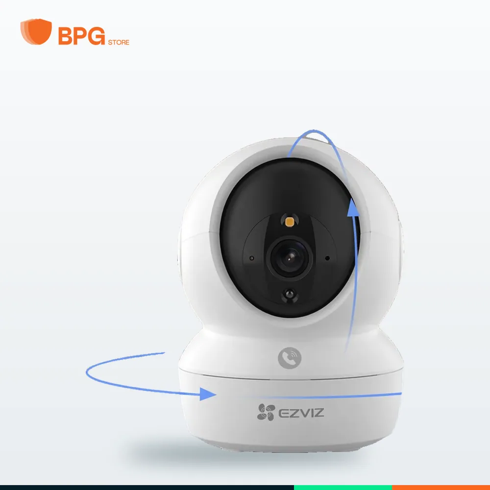 كاميرا واي فاي ذكية بدوران 360° داخلية – EZVIZ CS-H6c-R105-8H8WF