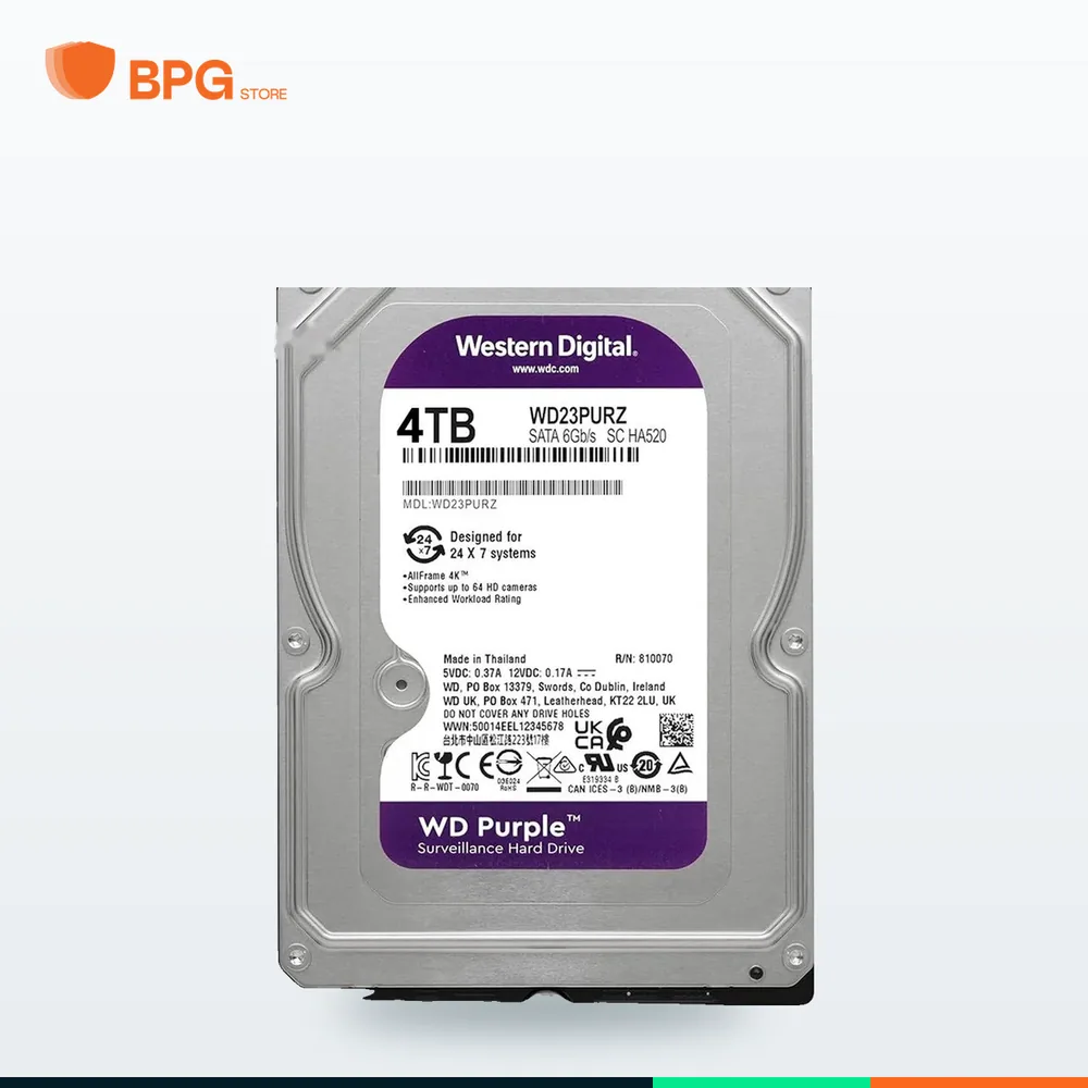 هارد ديسك مراقبة 4 تيرا – Western Digital