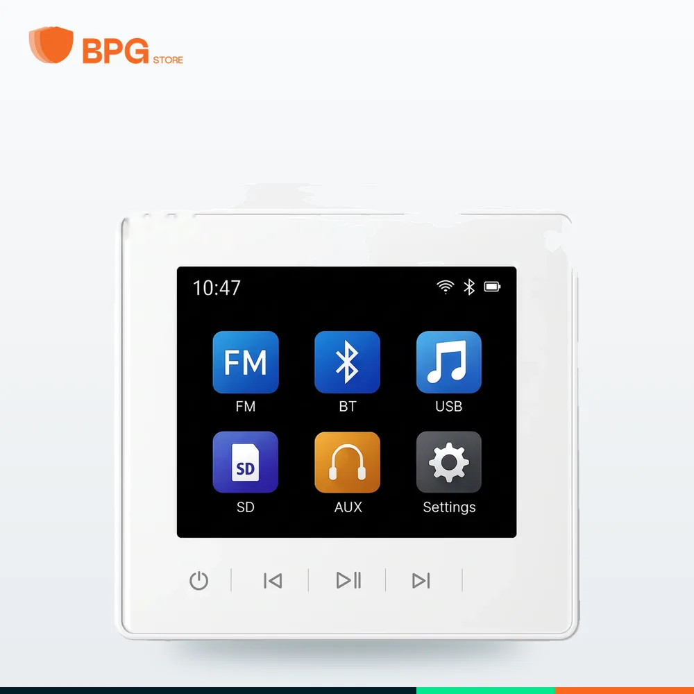 أمبليفاير جداري ذكي – أبيض – DSPPA DM837W