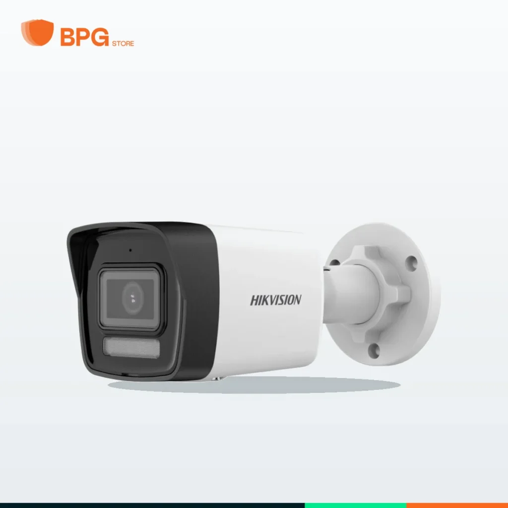 كاميرا مراقبة IP 4 ميجا خارجية (بوليت) بإضاءة ذكية وصوت – Hikvision DS-2CD1043G2-LIU