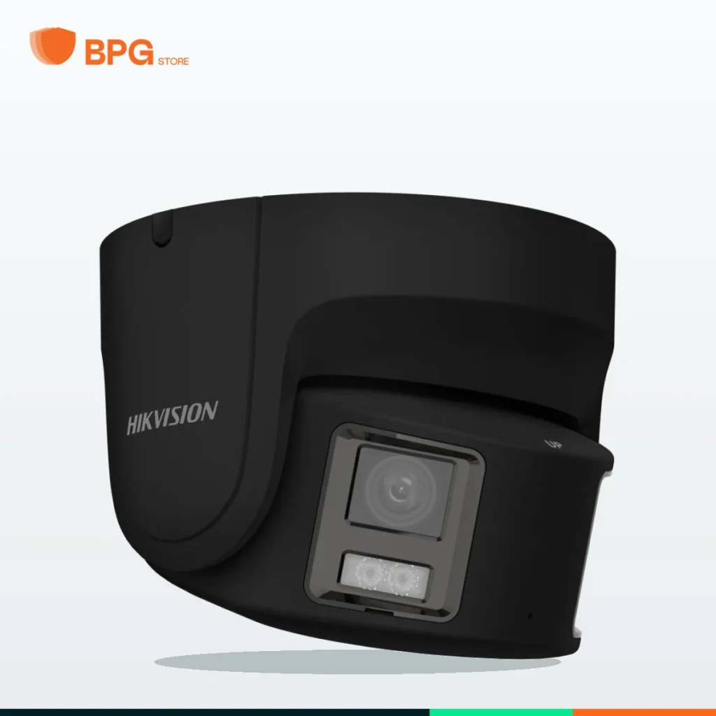 كاميرا مراقبة IP 8 ميجا بانورامية بعدستين 180° (تورِت) ColorVu – Hikvision DS-2CD2387G2P-LSU/SL