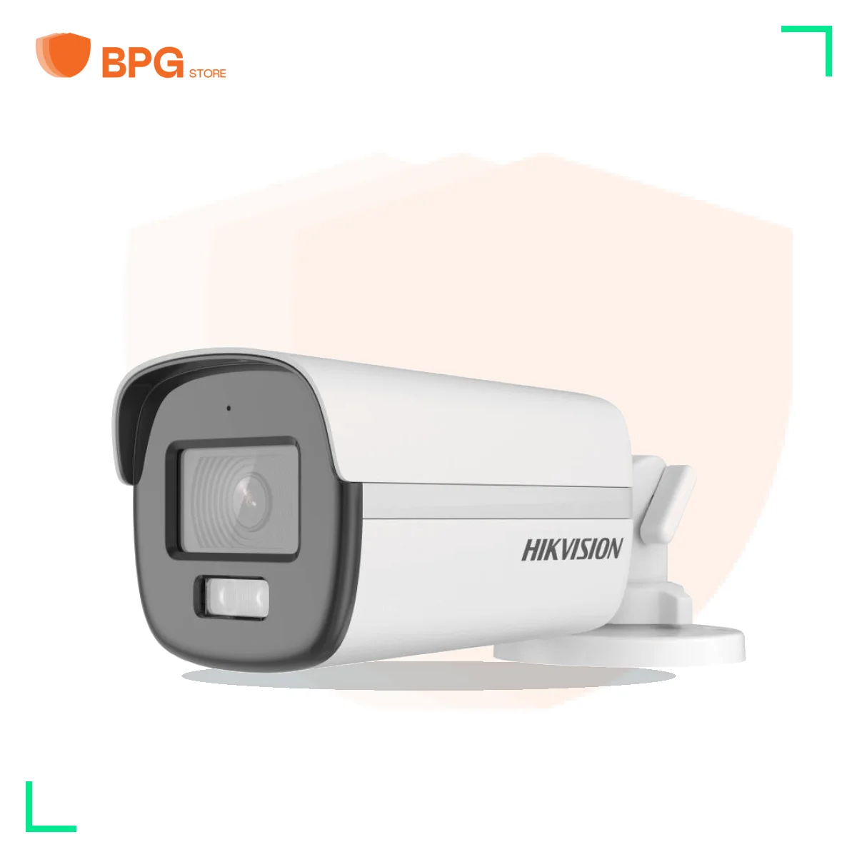 كاميرا مراقبة أنالوج 3K خارجية ملونة ليلًا ColorVu مع صوت – Hikvision DS-2CE12KF0T-LFS – صورة توضيحية