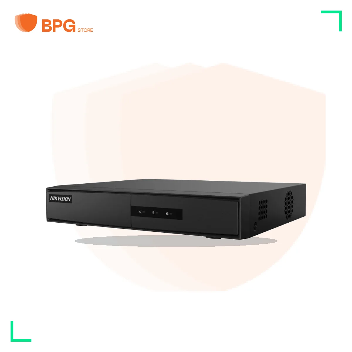 جهاز تسجيل شبكي NVR 4 قنوات مع 4 منافذ PoE – Hikvision DS-7104NI-Q1/4P/M – صورة توضيحية