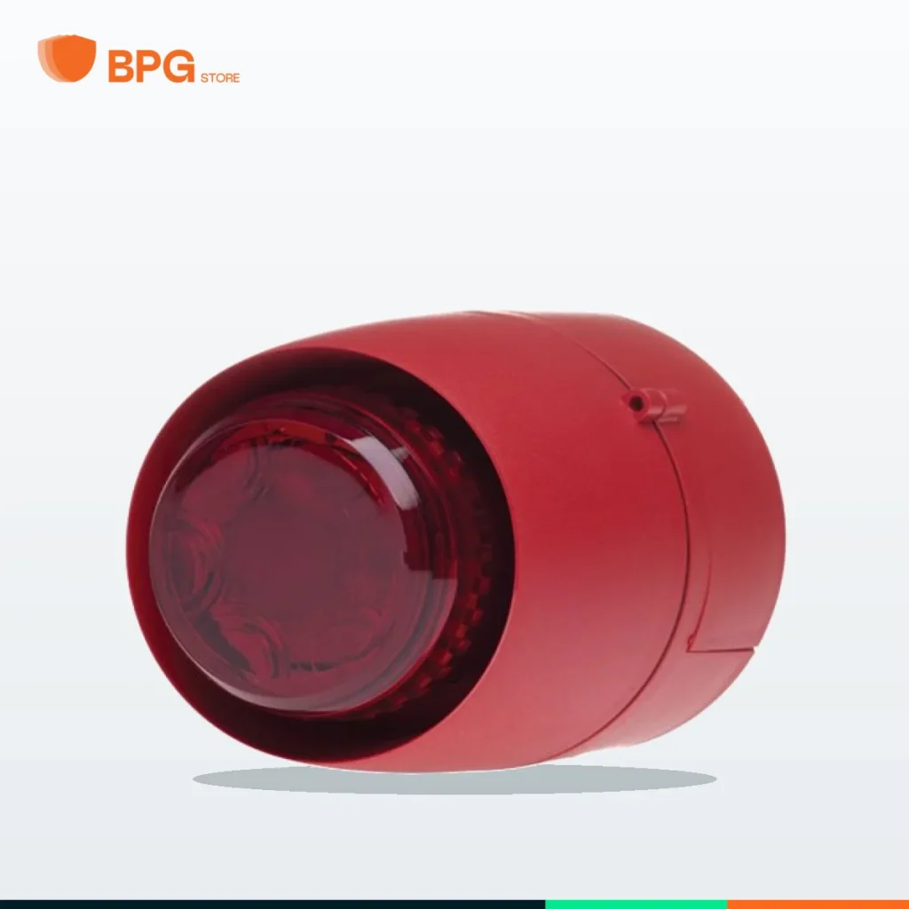 جهاز إنذار FirePlus أحمر مقاوم للعوامل الجوية 24V – Context Plus
