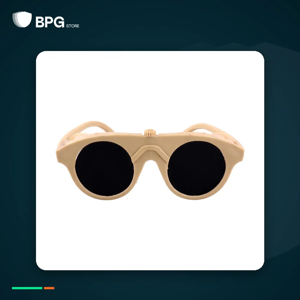 نظارة لحام – بيج – بهوية BPG Store