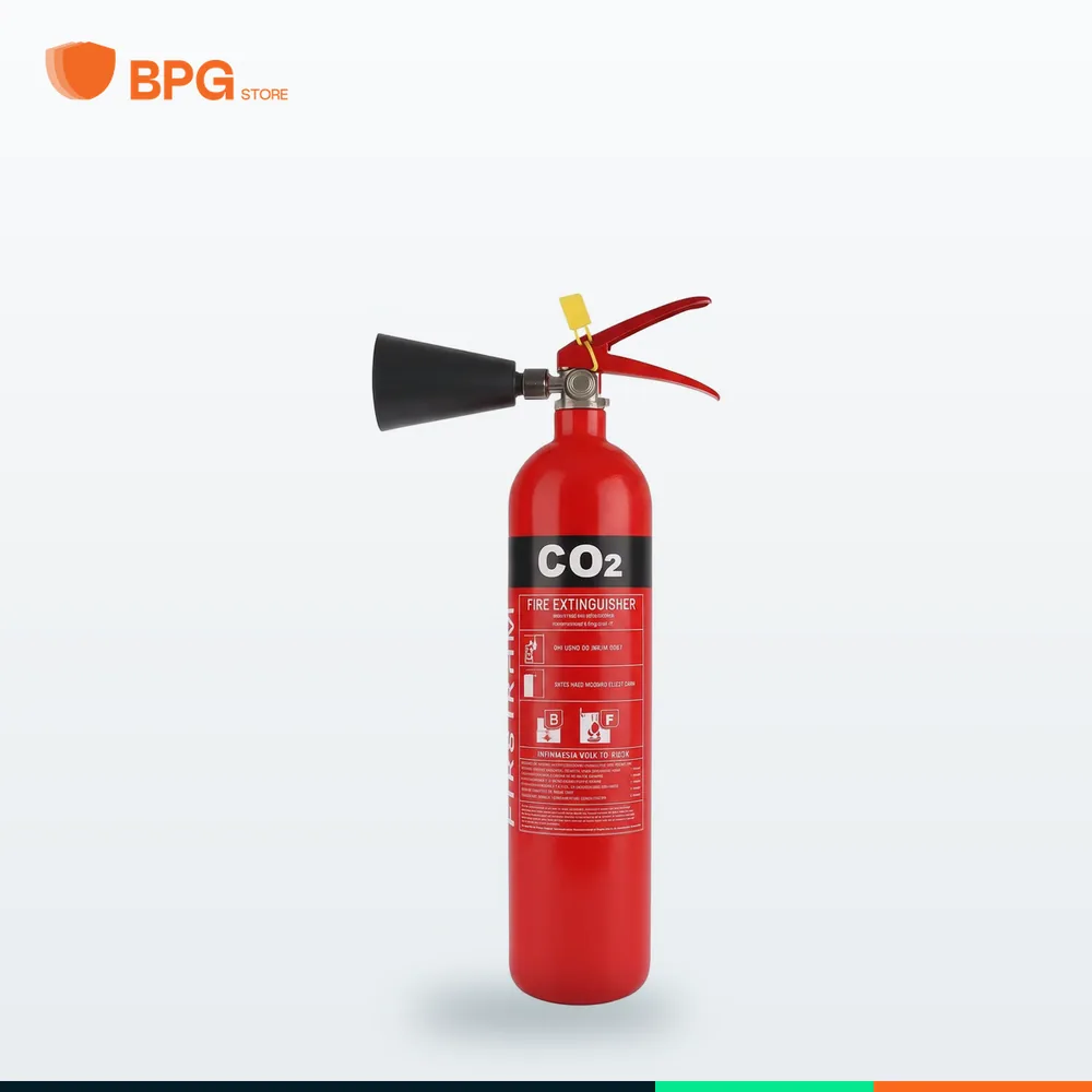 طفاية حريق ثاني أكسيد الكربون CO₂ 2 كجم – Fireking