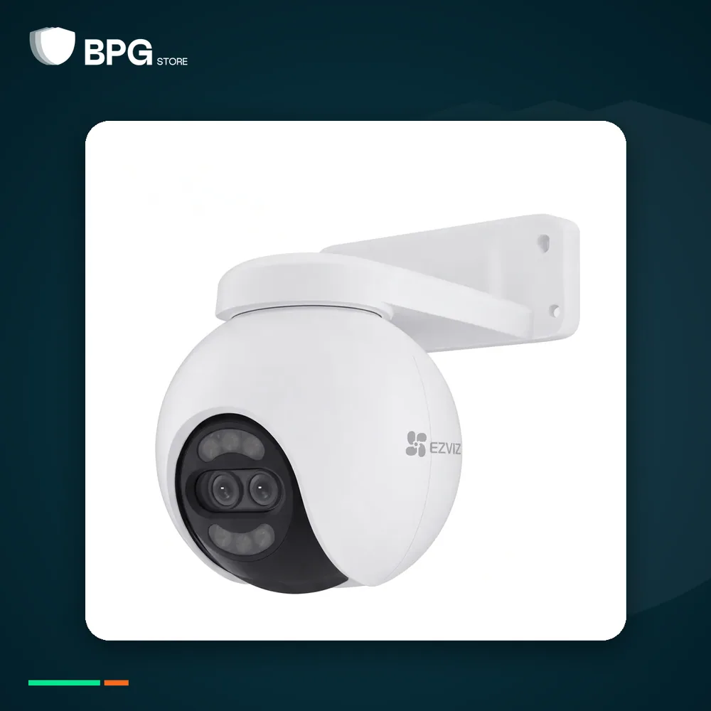 كاميرا واي فاي ذكية بدوران 360° بعدستين خارجية 8 ميجا – EZVIZ CS-H80x-R100-8G82WKFL – بهوية BPG Store