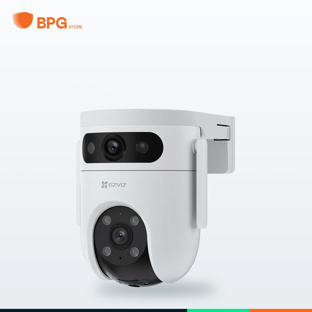 كاميرا واي فاي ذكية بدوران 360° بعدستين خارجية 5 ميجا – EZVIZ CS-H9c-R100-8G55WKFL
