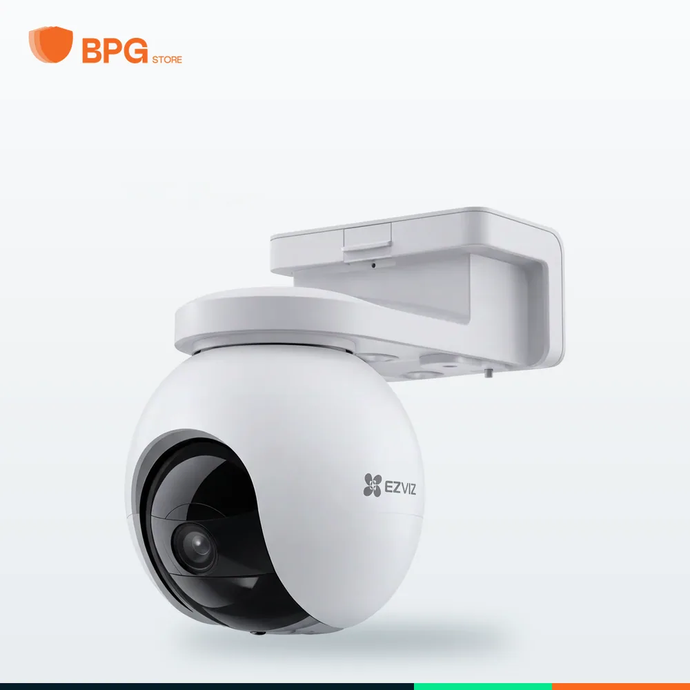كاميرا واي فاي ذكية بدوران 360° خارجية – طاقة شمسية + بطارية – EZVIZ CS-HB8-R100-2C4WDL