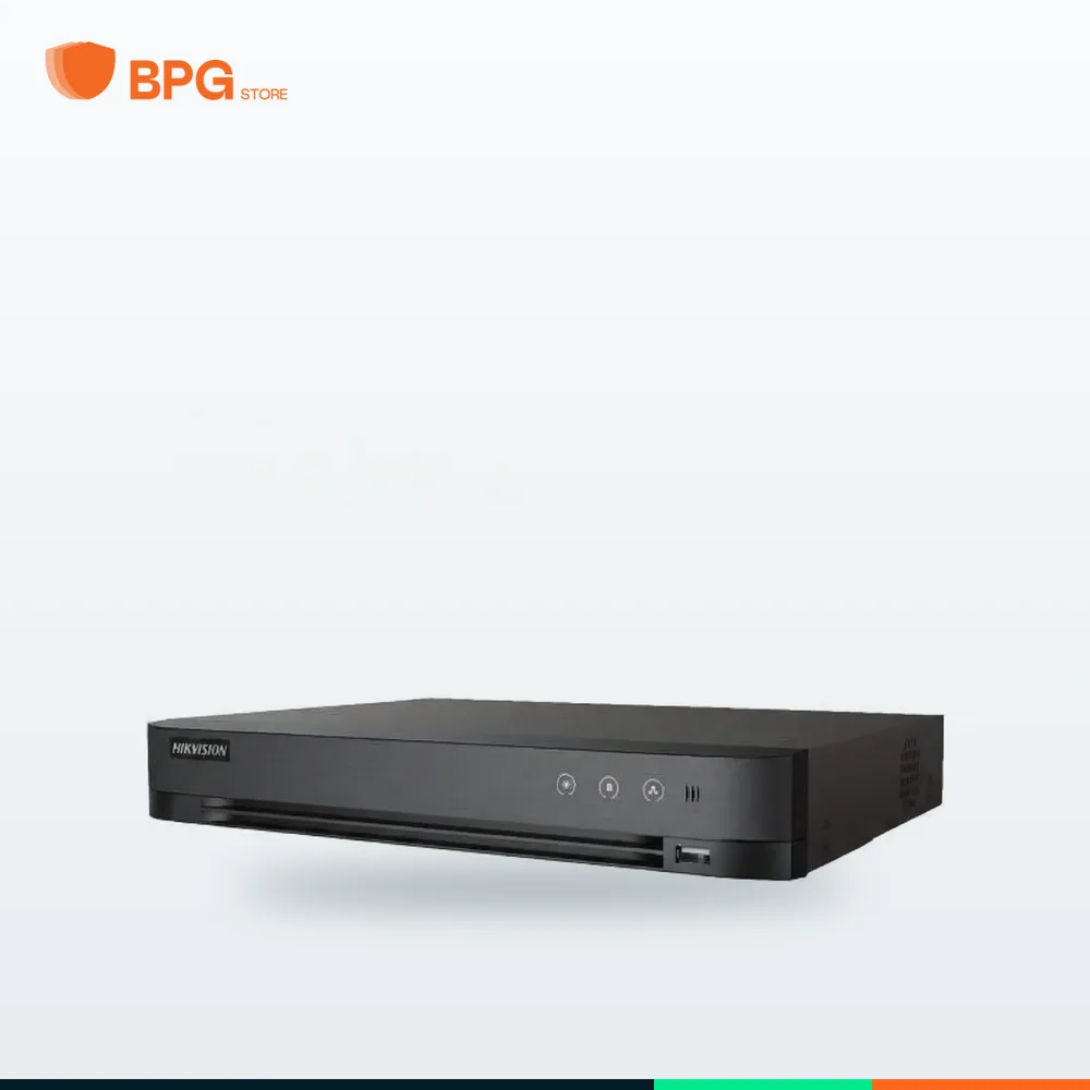 جهاز تسجيل DVR 4 قناة بدقة 8 ميجا – Hikvision iDS-7204HUHI-M1/XT