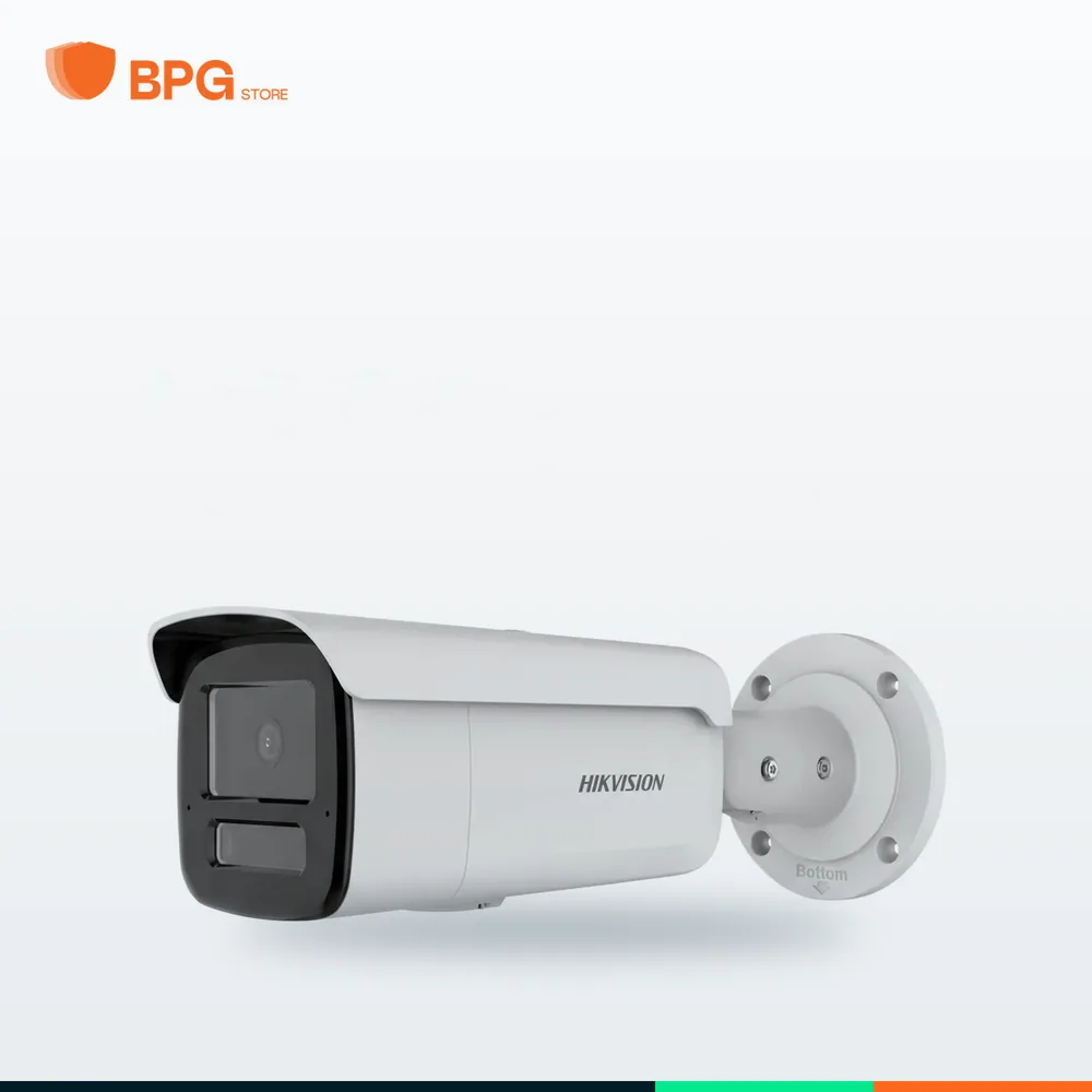 كاميرا مراقبة IP 6 ميجا خارجية (بوليت) – Hikvision DS-2CD2T63G2-2LI