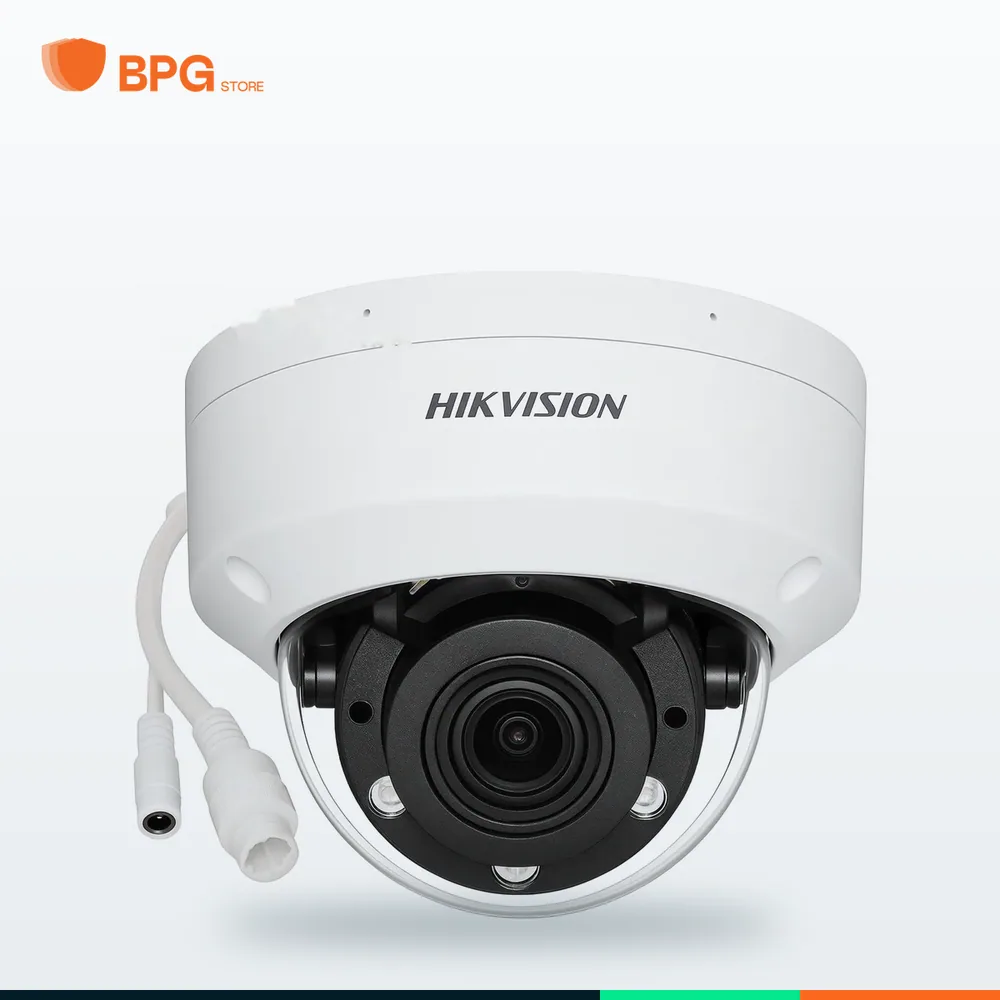 كاميرا مراقبة IP 6 ميجا داخلية (دوم) بعدسة زوم ملونة ليلًا ColorVu – Hikvision DS-2CD1763G2-IZS