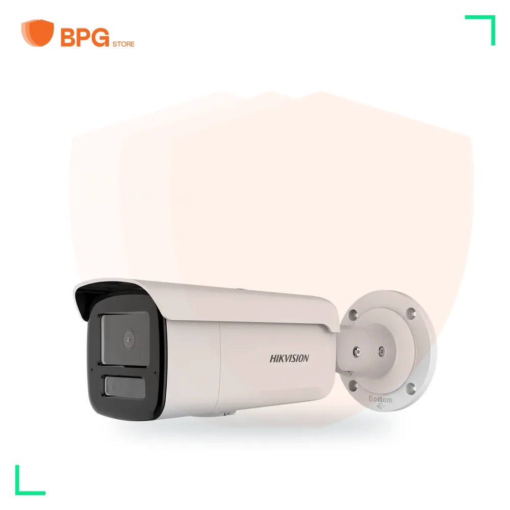 كاميرا مراقبة IP 8 ميجا خارجية (بوليت) – Hikvision DS-2CD2T83G2-2LI – صورة عرض