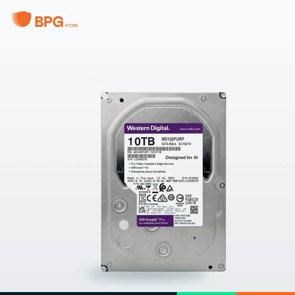 هارد ديسك مراقبة 10 تيرا – Western Digital