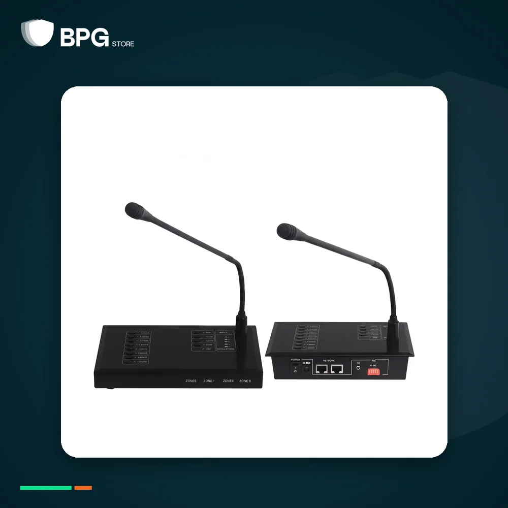 ميكروفون نداء عن بُعد 8 مناطق – DSPPA MAG808R – بهوية BPG Store