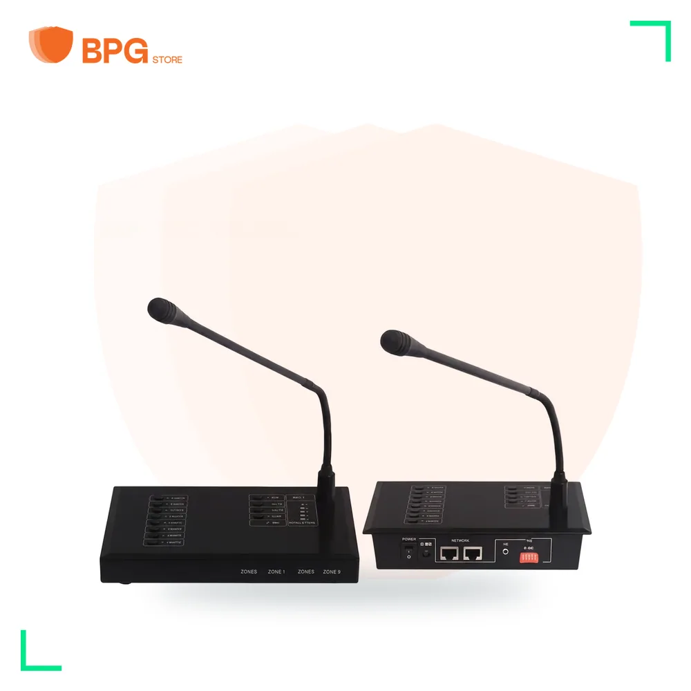 ميكروفون نداء عن بُعد 8 مناطق – DSPPA MAG808R – صورة عرض