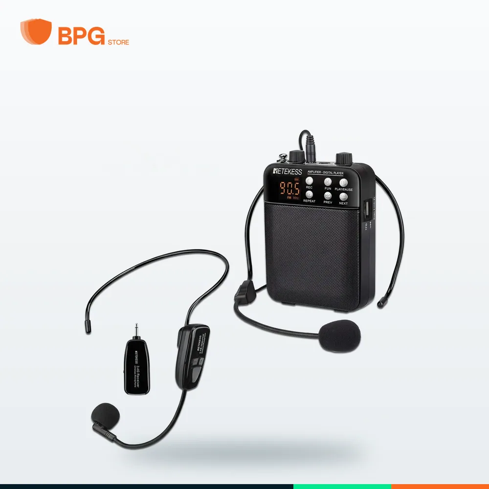 نظام ميكروفون لاسلكي تعليمي 2.4 GHz – DSPPA DSP2021B