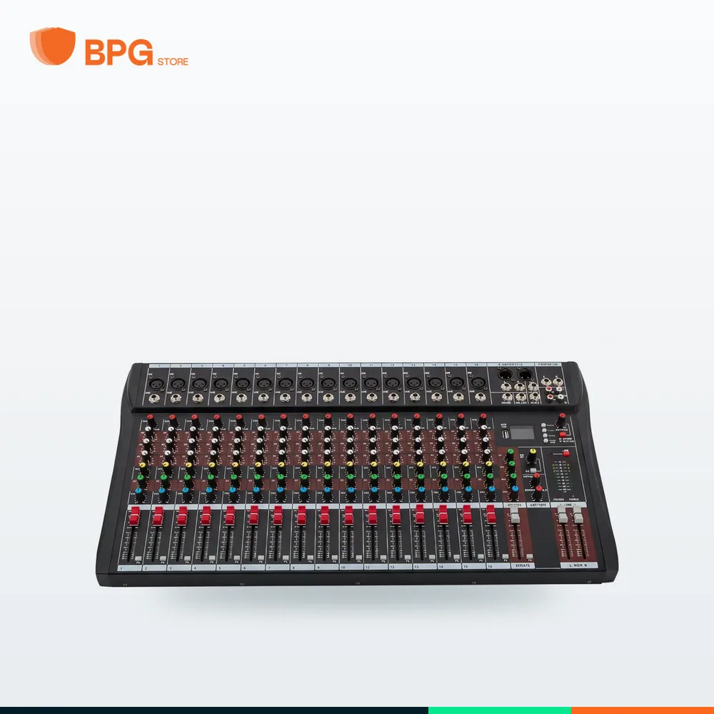 خلاط صوت (ميكسر) رقمي احترافي 16 قناة – DSPPA DMX16