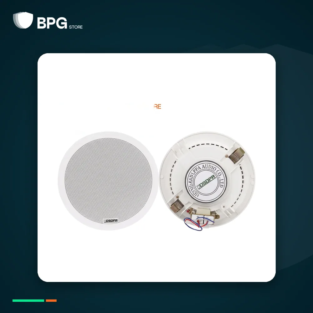 سماعة سقف محورية بدون إطار 10 واط – DSPPA – بهوية BPG Store