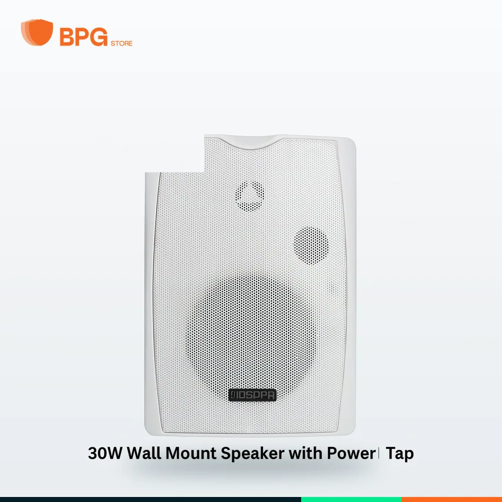 سماعة حائطية ثنائية الاتجاه 30 واط – أبيض – DSPPA DSP8063W