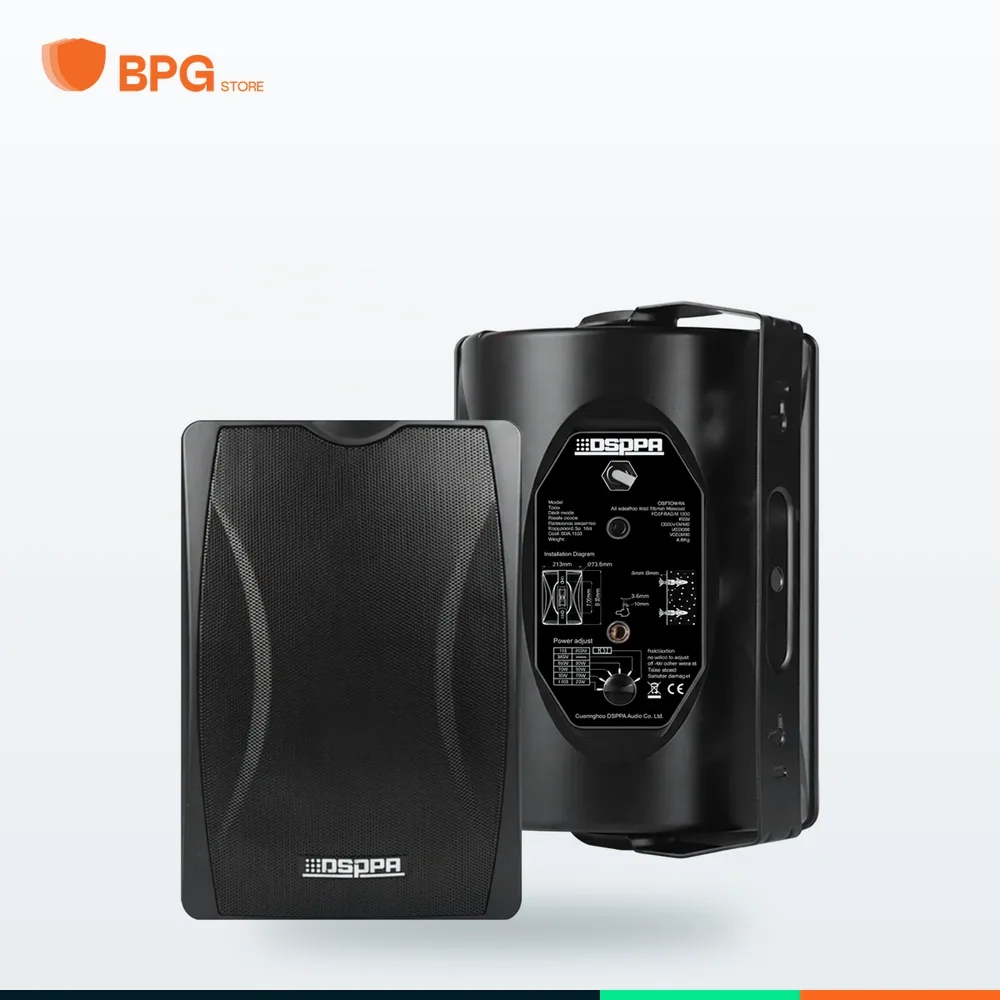 سماعة حائطية ثنائية الاتجاه 20 واط – أبيض – DSPPA DSP8062W