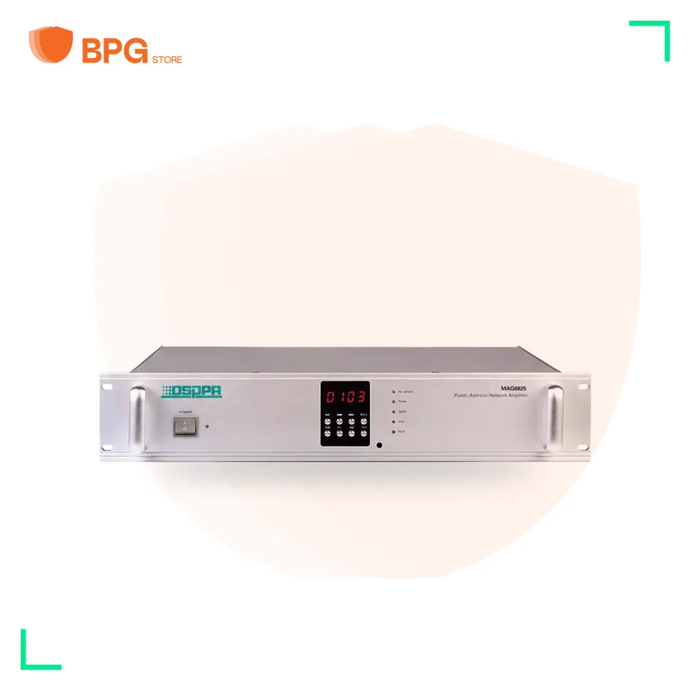 أمبليفاير شبكي IP 250 واط – DSPPA MAG6825 – صورة عرض