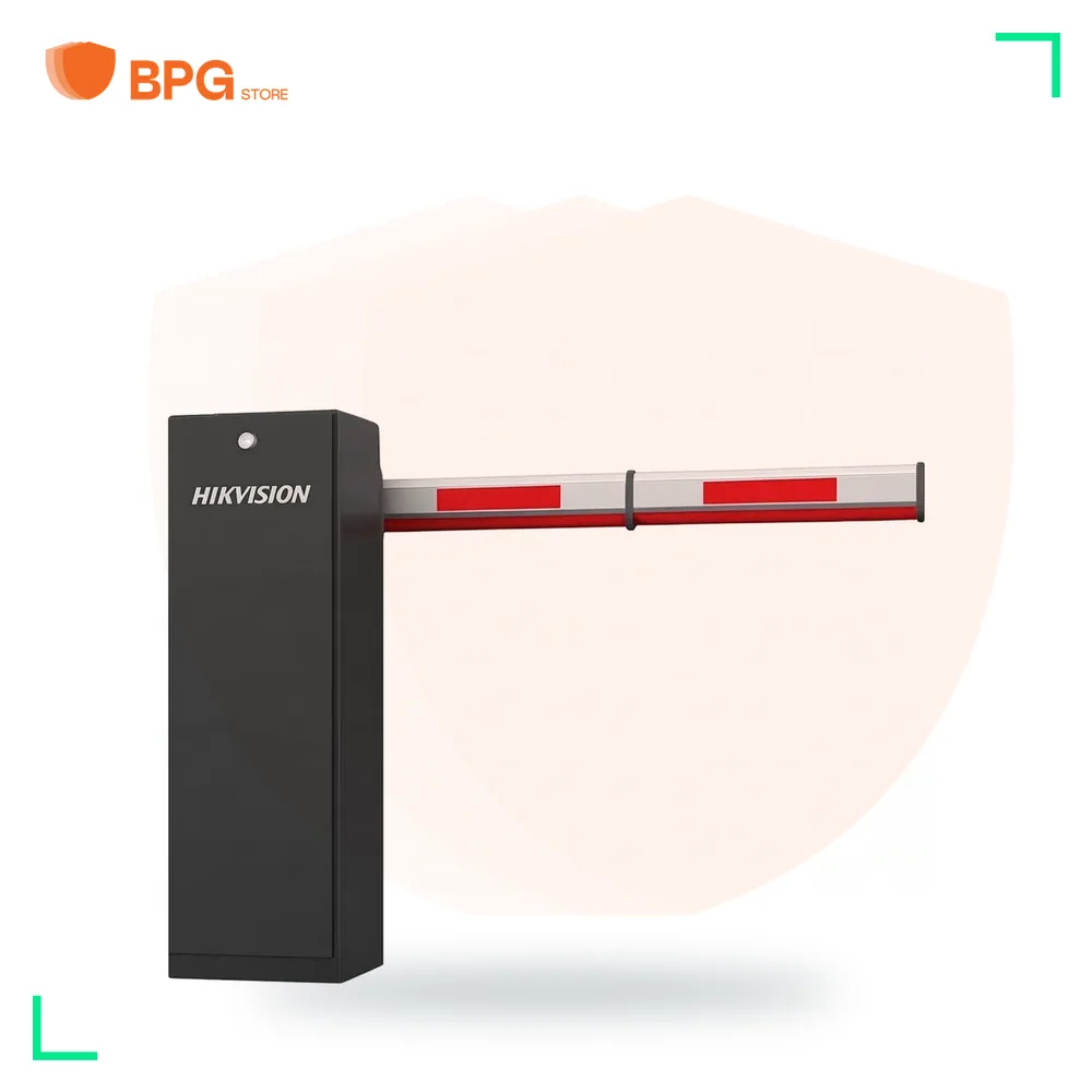 بوابة مواقف (Boom Barrier) بذراع تلسكوبي 6 م – يسار – Hikvision DS-TMG4B0-LA – صورة عرض