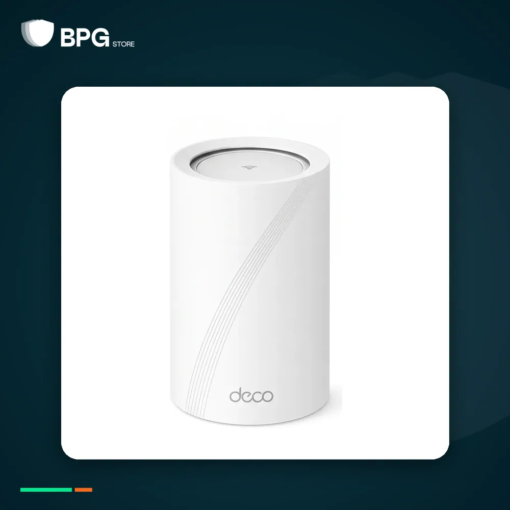 نظام واي فاي Mesh Wi-Fi 7 – TP-Link Deco BE65 (وحدة واحدة) – بهوية BPG Store