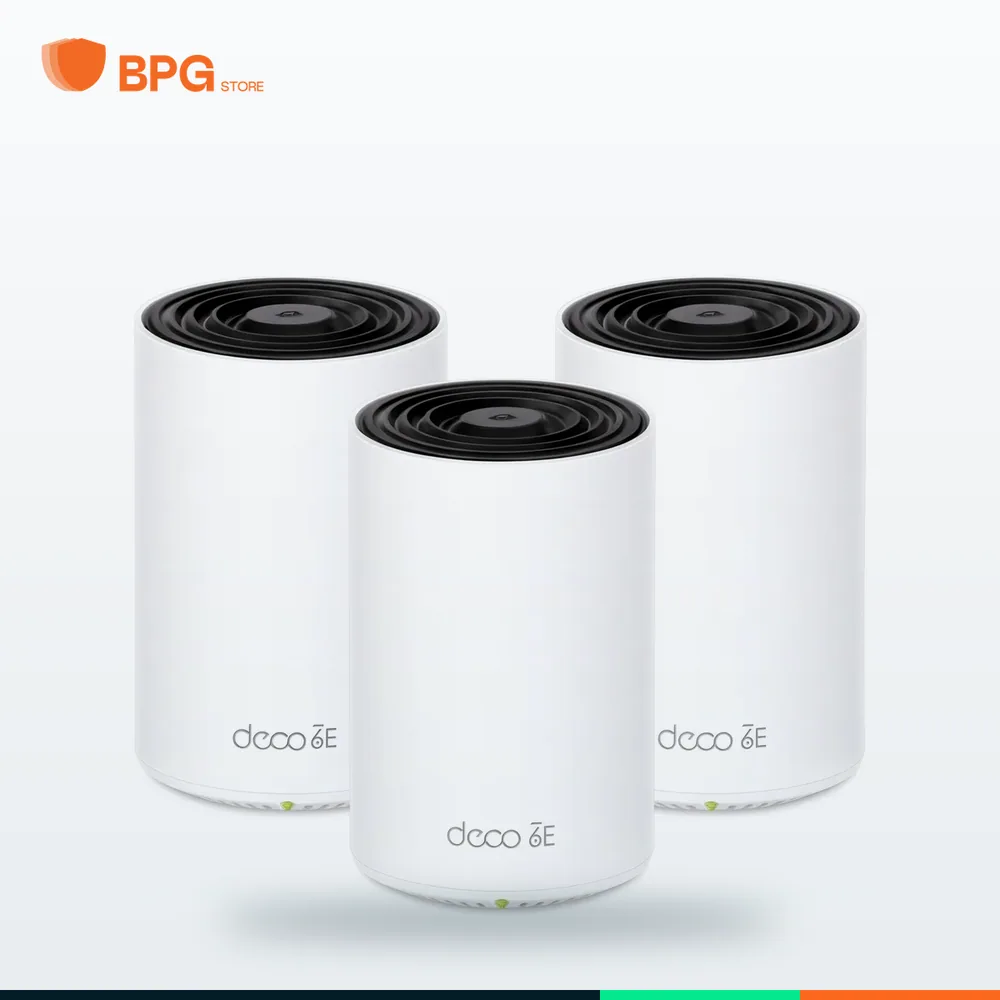 نظام واي فاي Mesh Wi-Fi 6E – TP-Link Deco XE75 (3 وحدات)