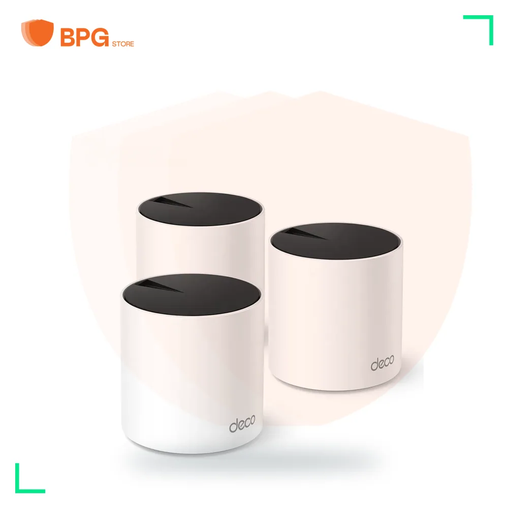 نظام واي فاي Mesh Wi-Fi 6 – TP-Link Deco X55 (3 وحدات) – صورة عرض