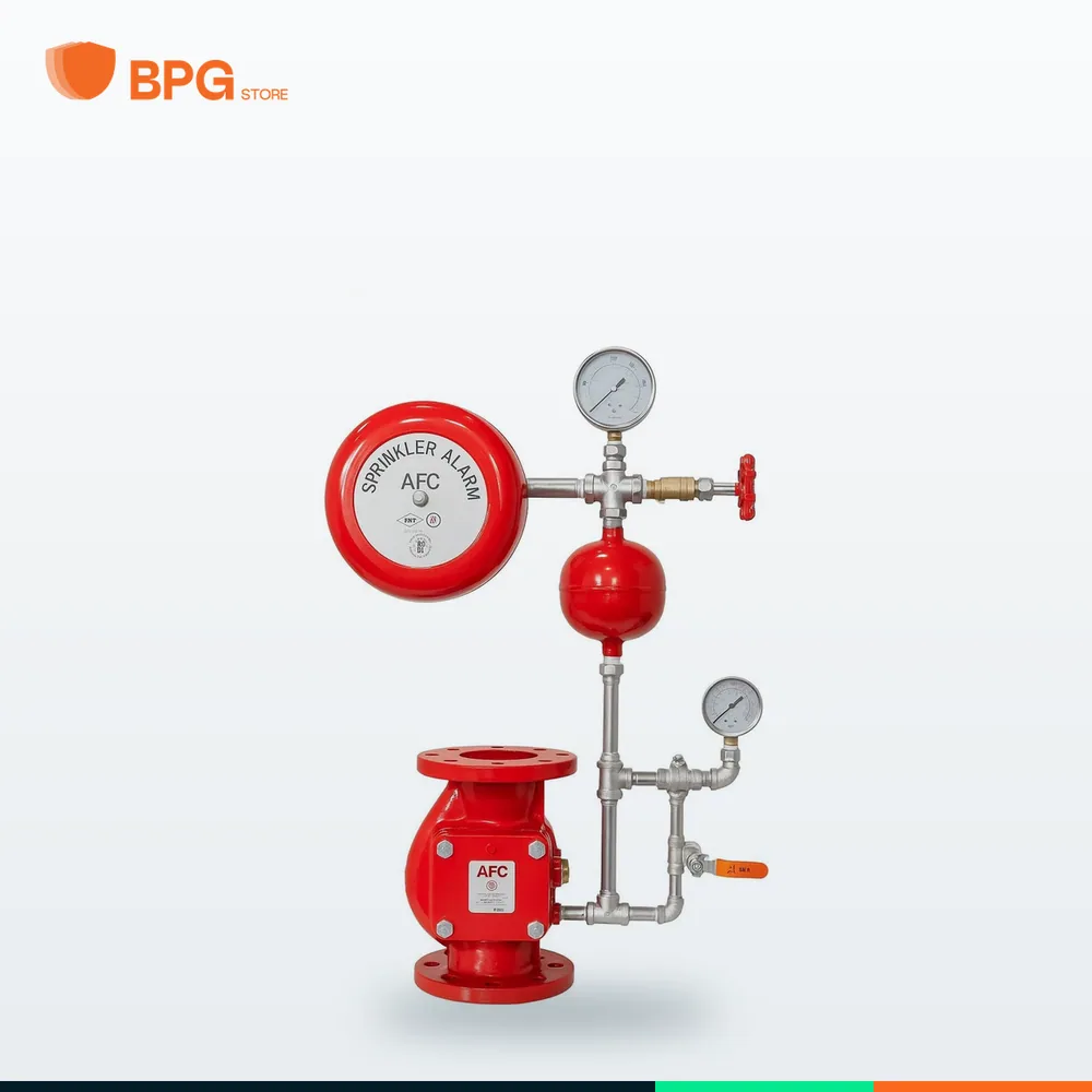 محبس جرس مائي (Alarm Check Valve) فلانشة مقاس 3 بوصة – AFC UL/FM