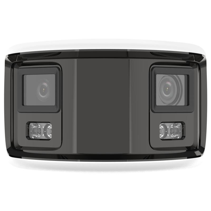 كاميرا مراقبة IP 8 ميجا بانورامية بعدستين 180° خارجية ColorVu – Hikvision DS-2CD2T87G2P-LSU/SL – صورة 2