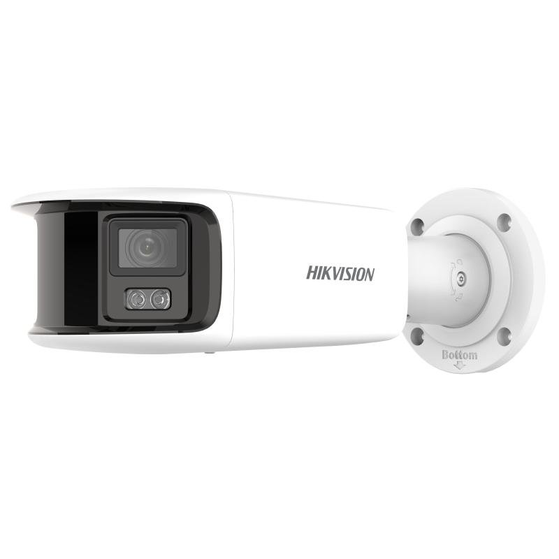 كاميرا مراقبة IP 8 ميجا بانورامية بعدستين 180° خارجية ColorVu – Hikvision DS-2CD2T87G2P-LSU/SL – صورة 3