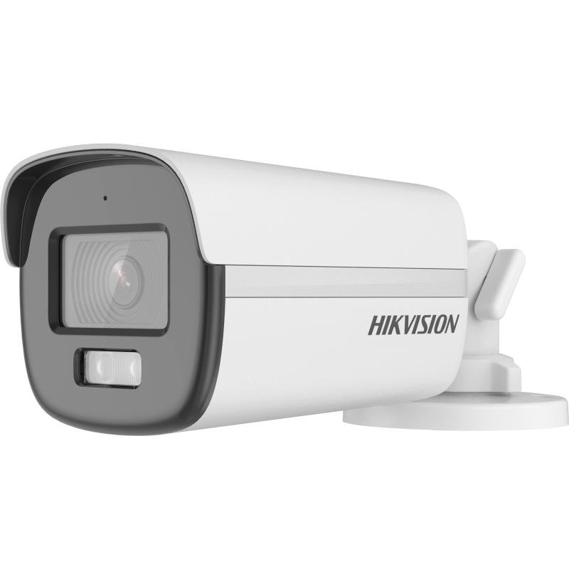 كاميرا مراقبة أنالوج 3K خارجية ملونة ليلًا ColorVu مع صوت – Hikvision DS-2CE12KF0T-LFS